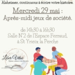 Association Liber Vitae, Alzheimer, continuons à écrire votre histoire